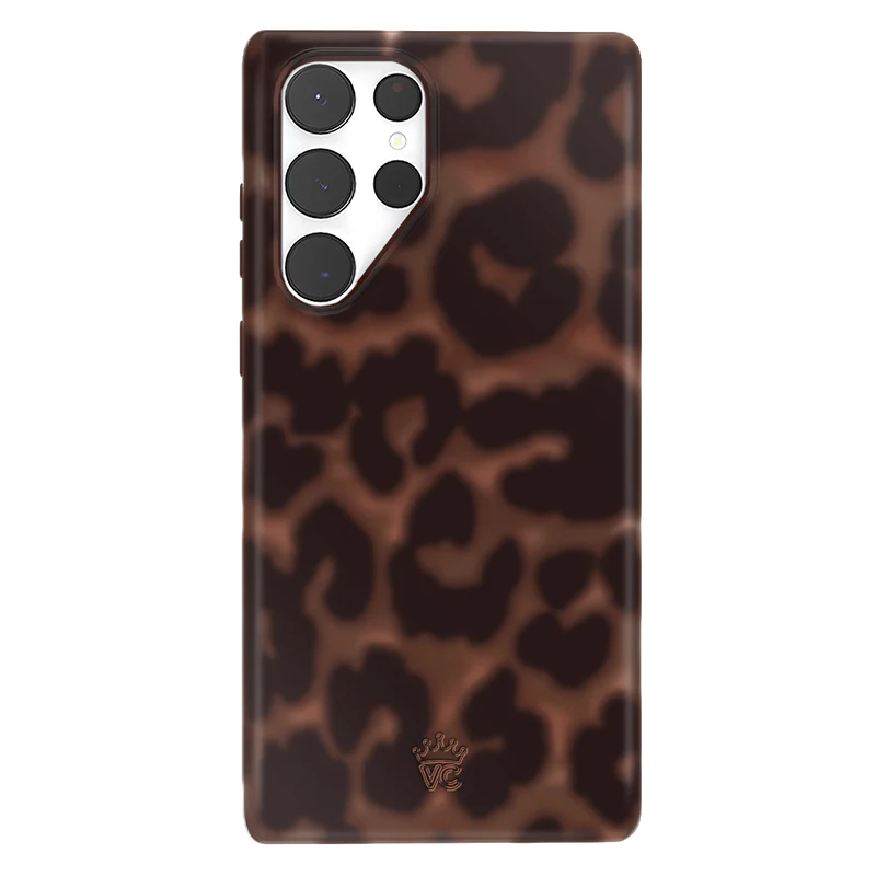 It Girl Black Leopard Samsung Case