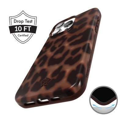 It Girl Leopard iPhone Case