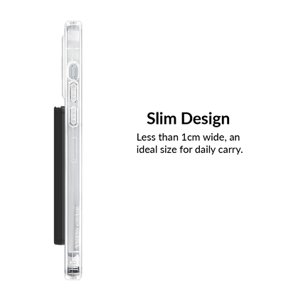 Just Black MagSafe Wallet