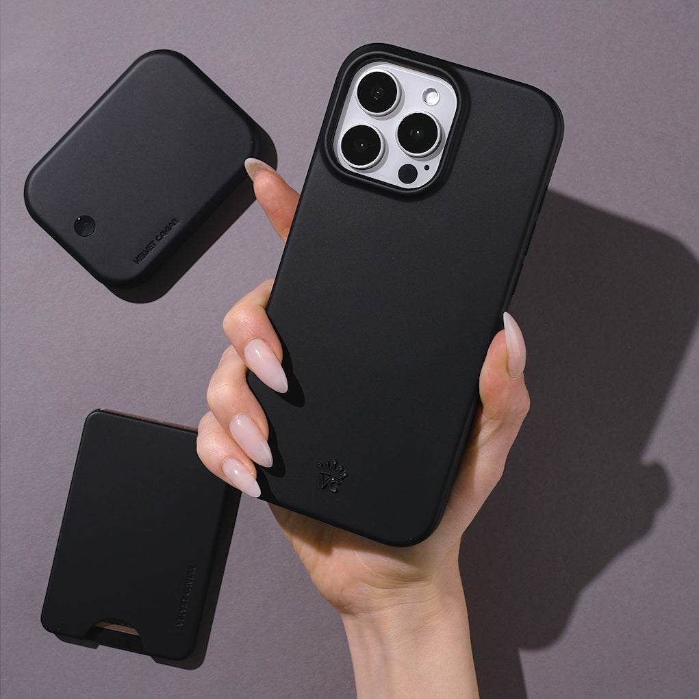 Just Black MagSafe Wallet