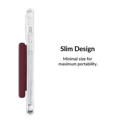 Burgundy 1990 MagSafe Battery Power Pack