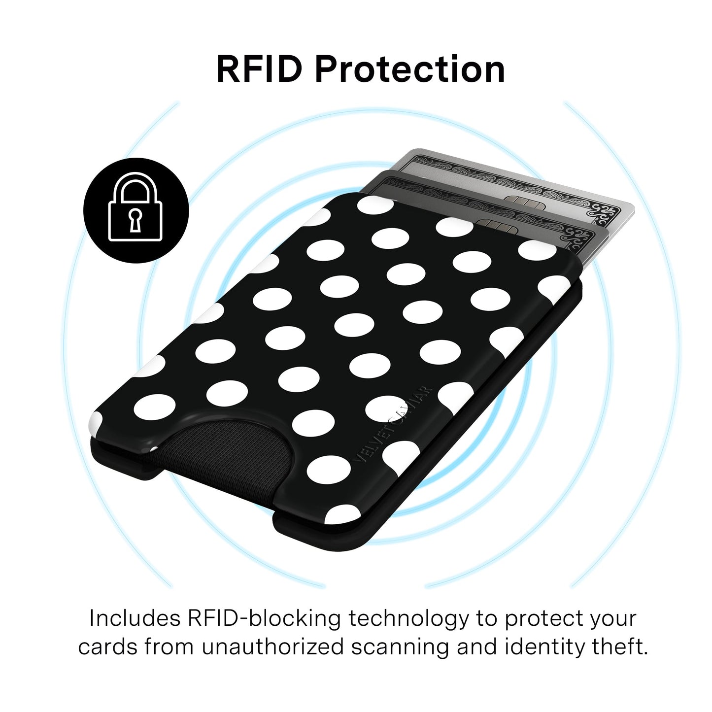 Princess Polka Dot MagSafe Wallet