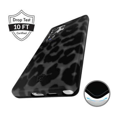 It Girl Black Leopard Samsung Case