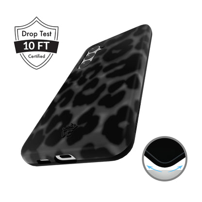 It Girl Black Leopard Samsung Case