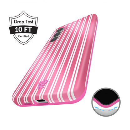 Candy Cane Stripes Samsung Case