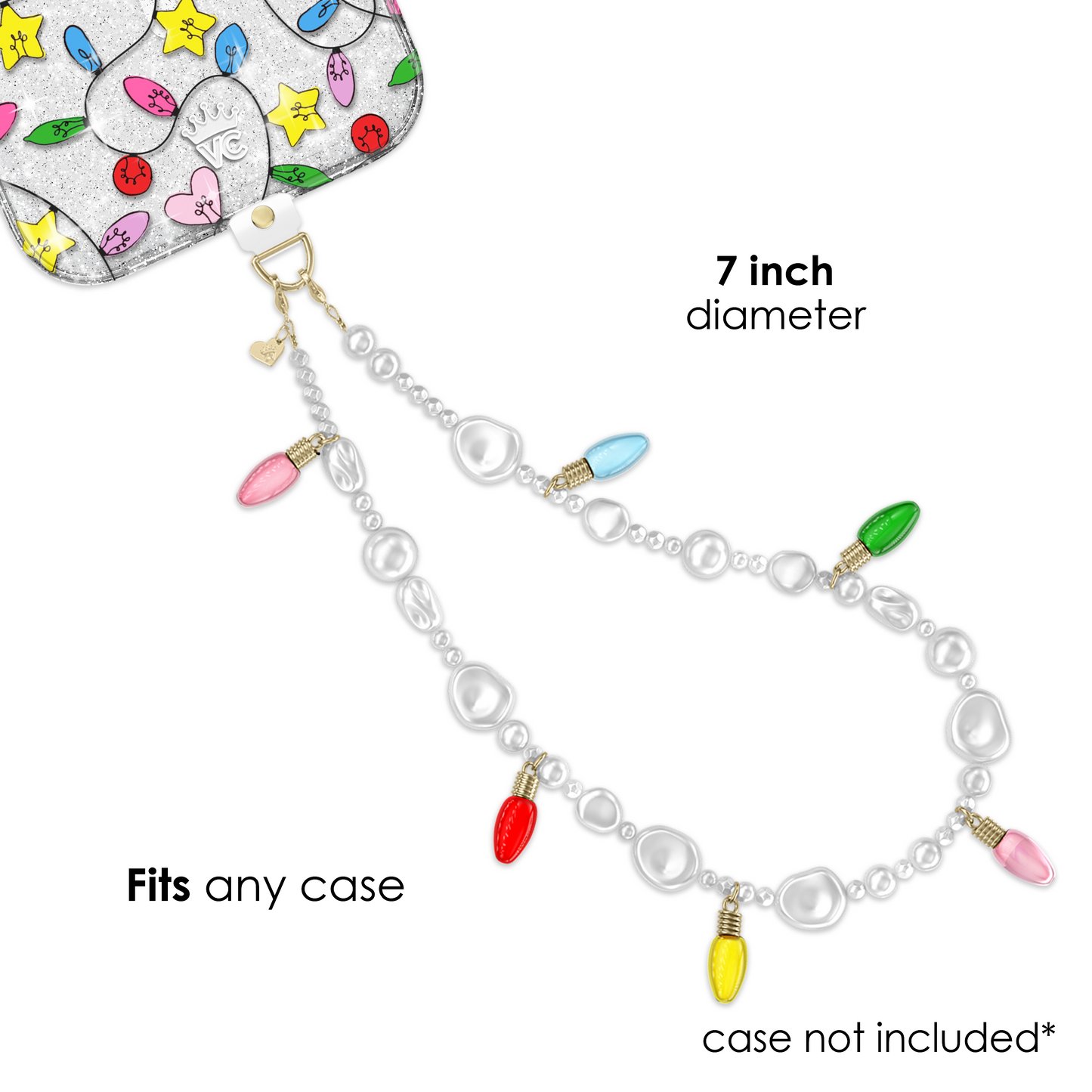 Deck the Halls Phone Charm