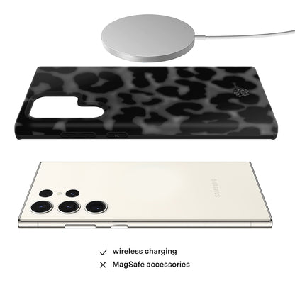 It Girl Black Leopard Samsung Case