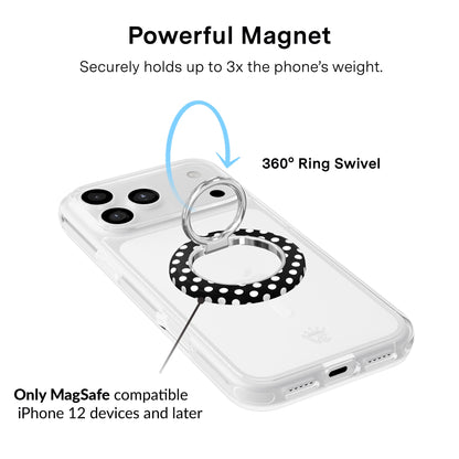 Princess Polka Dot MagSafe Grip Ring