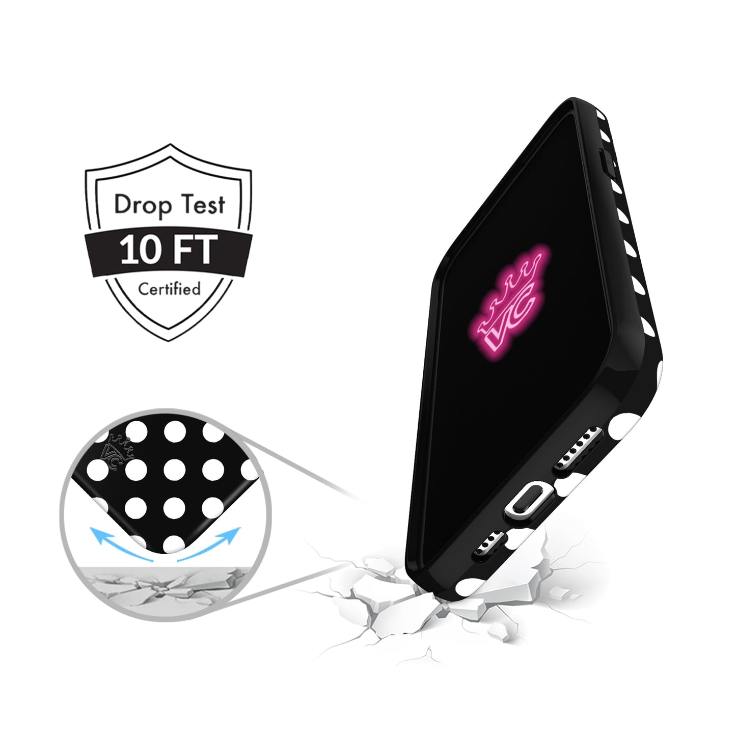 Princess Polka Dot iPhone Case