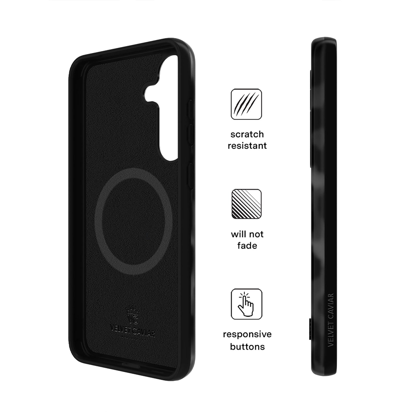 It Girl Black Leopard Samsung Case