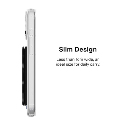 It Girl Black Leopard MagSafe Wallet