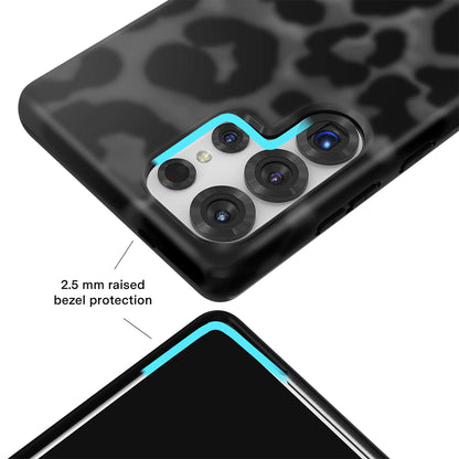 It Girl Black Leopard Samsung Case