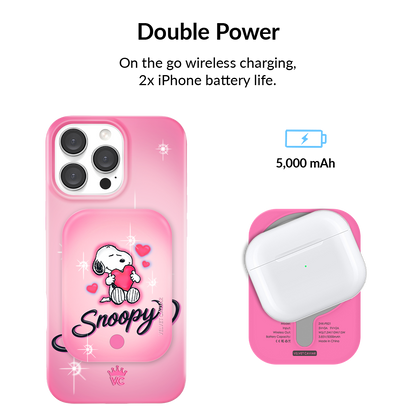 Snoopy Be Mine MagSafe Battery Power Pack