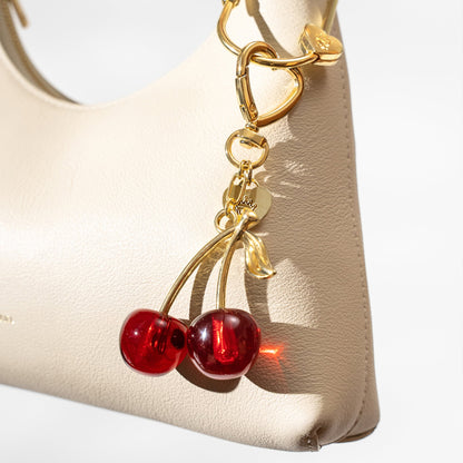 Cherry Bag Charm