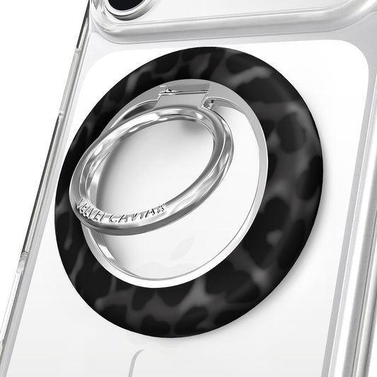 It Girl Black Leopard MagSafe Grip Ring