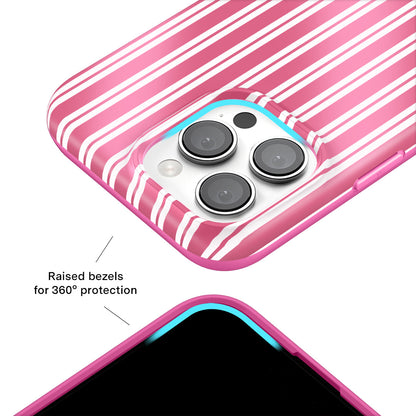 Candy Cane Stripes iPhone Case