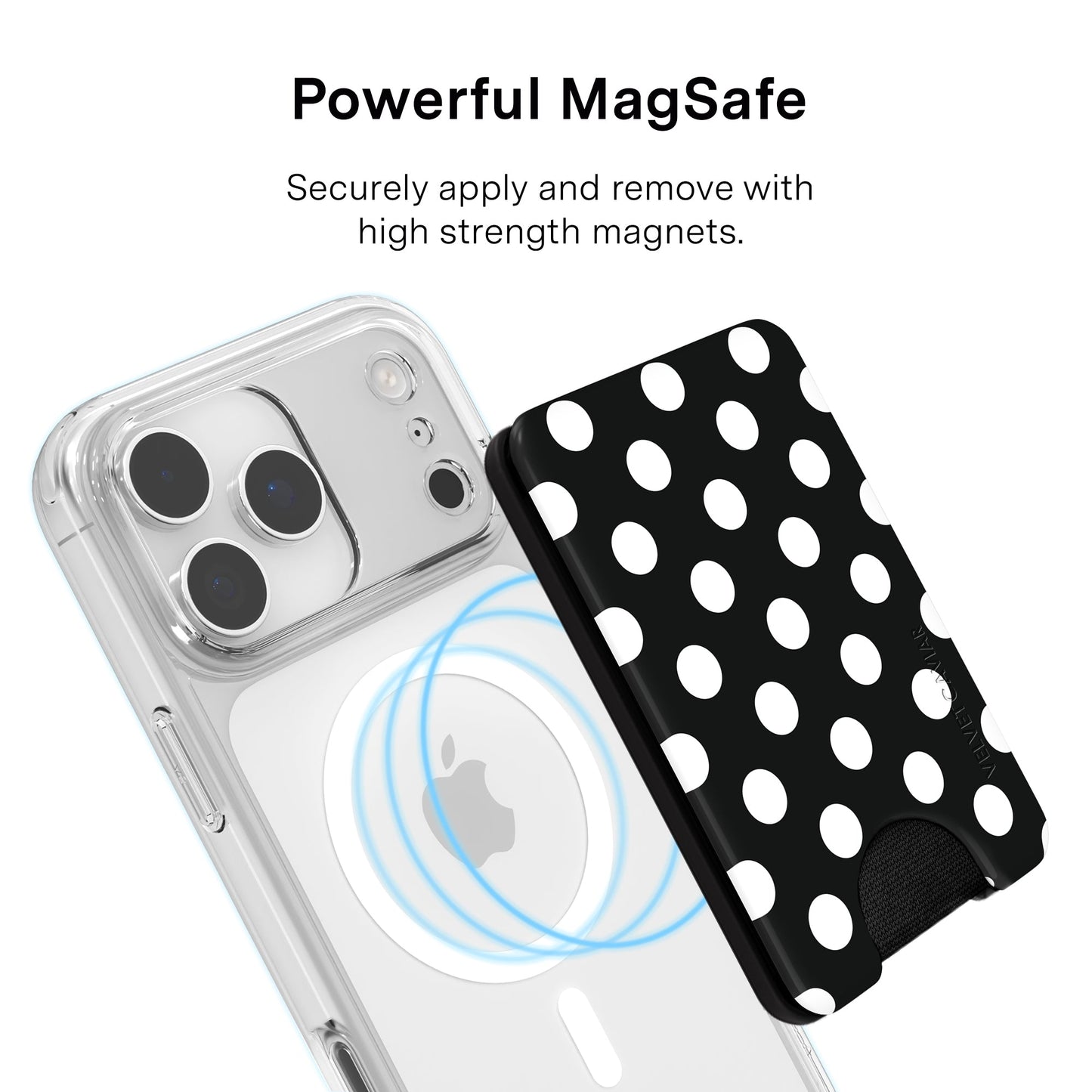 Princess Polka Dot MagSafe Wallet