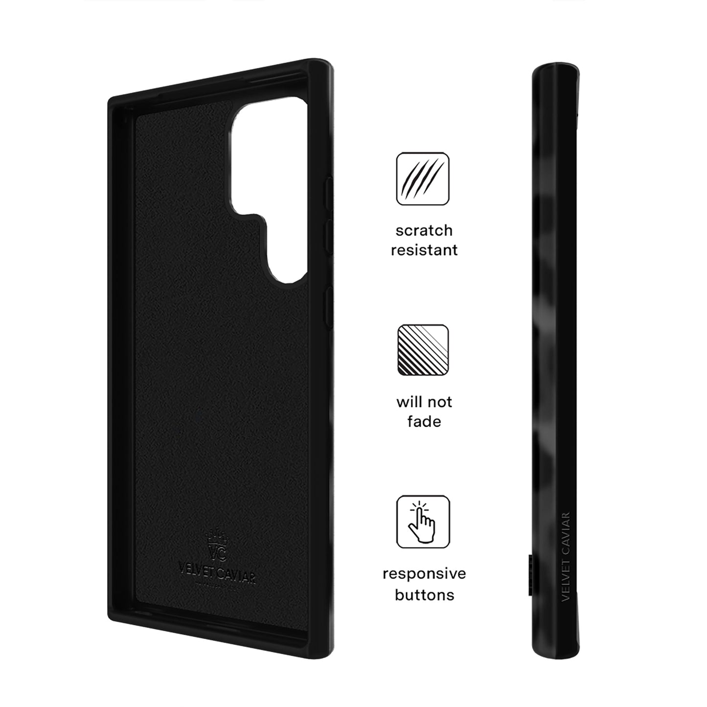 It Girl Black Leopard Samsung Case