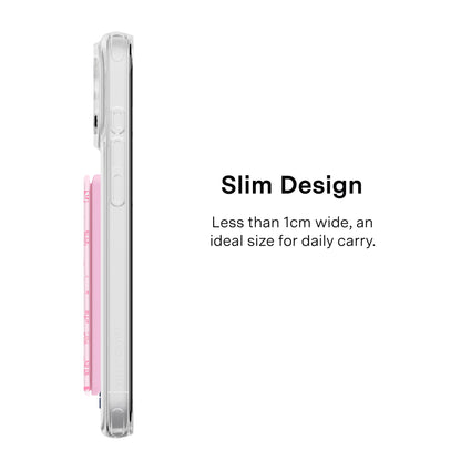 Pink Christmas MagSafe Wallet