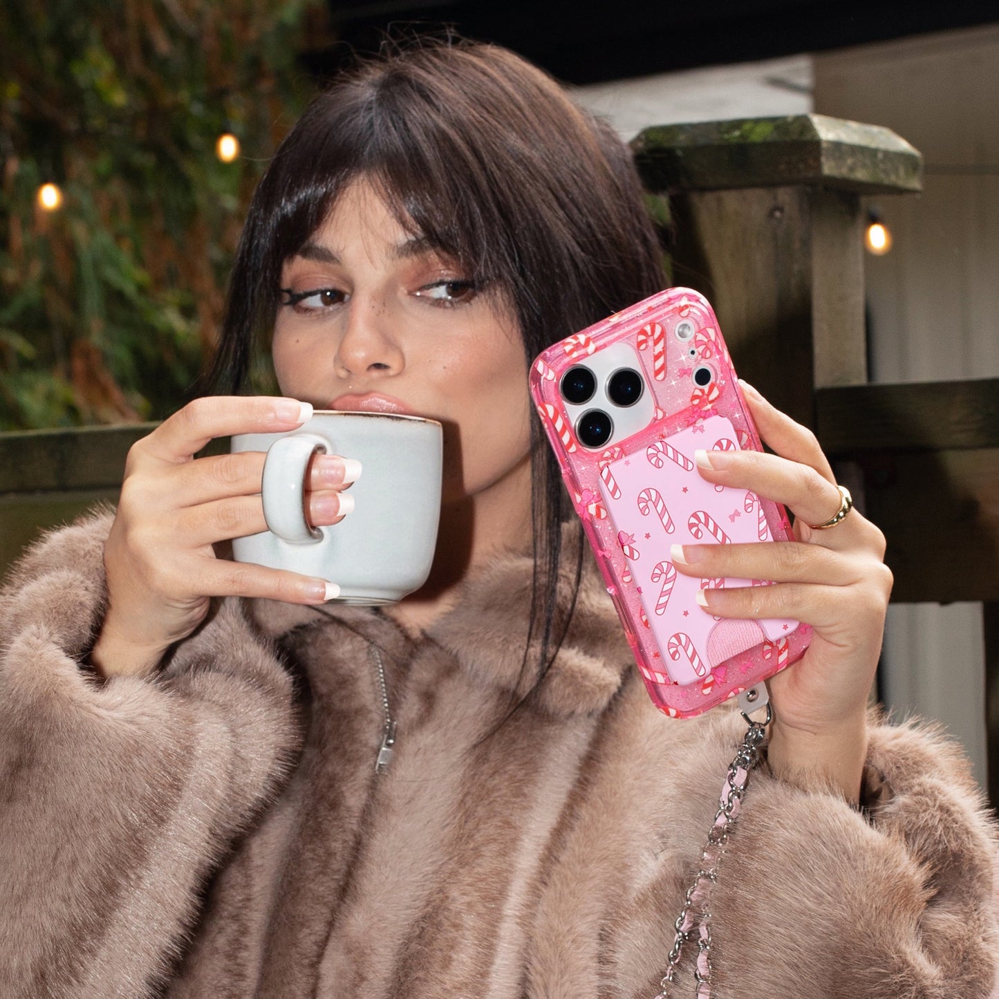 Peppermint Princess MagSafe Wallet