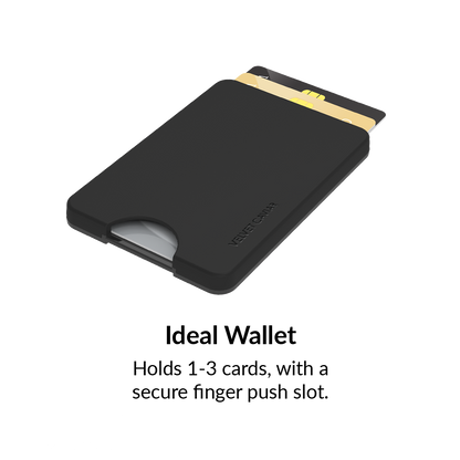 Just Black MagSafe Wallet