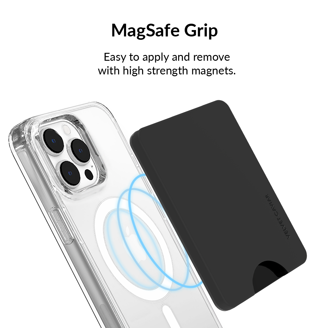 Just Black MagSafe Wallet