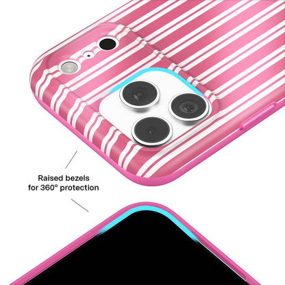 Candy Cane Stripes iPhone Case