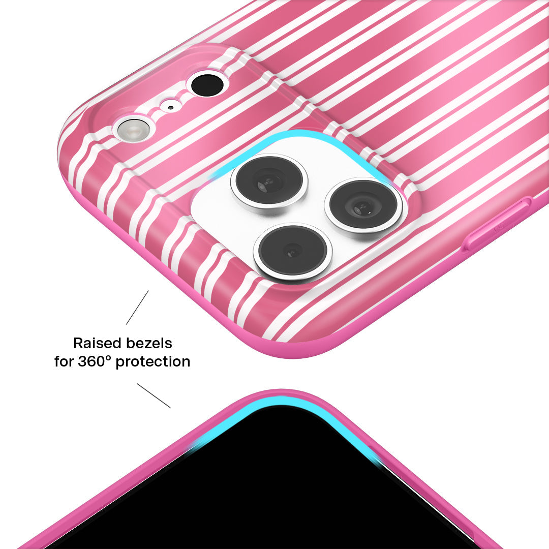 Candy Cane Stripes iPhone Case