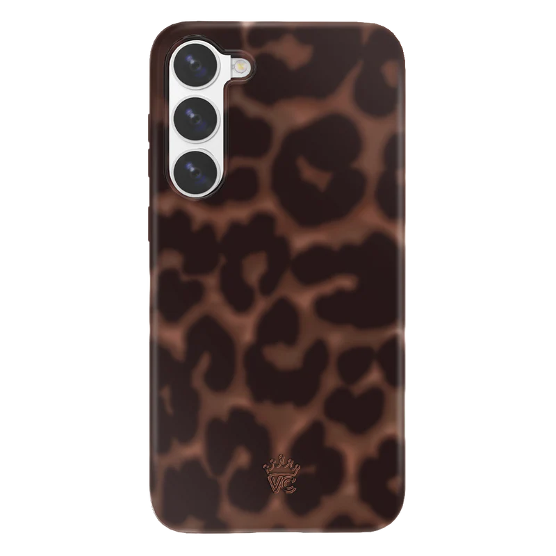 It Girl Black Leopard Samsung Case