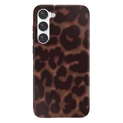 It Girl Black Leopard Samsung Case