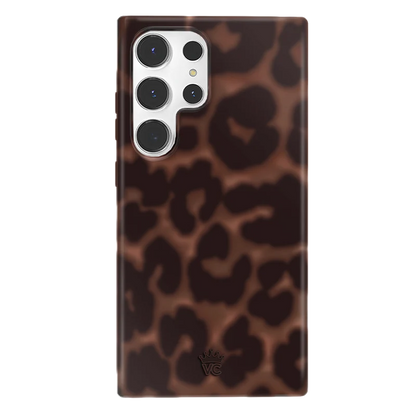 It Girl Black Leopard Samsung Case