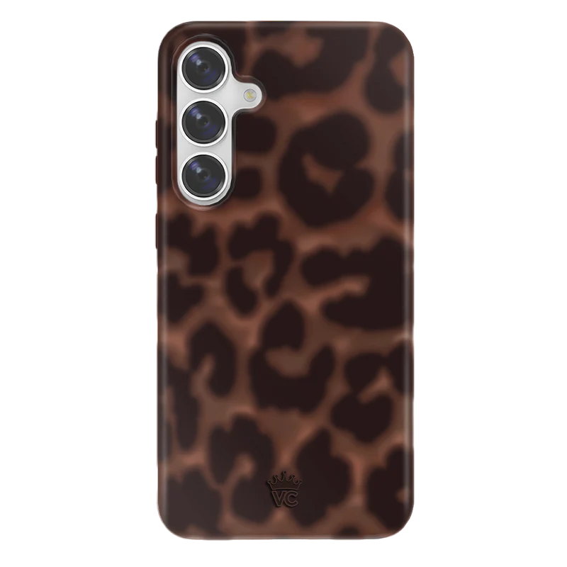 It Girl Black Leopard Samsung Case