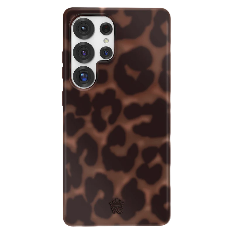 It Girl Black Leopard Samsung Case